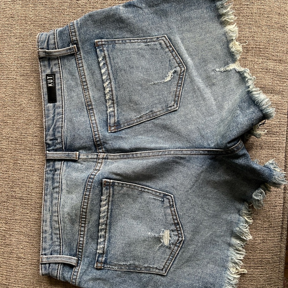 Kut From the Kloth Blue Jean Shorts
